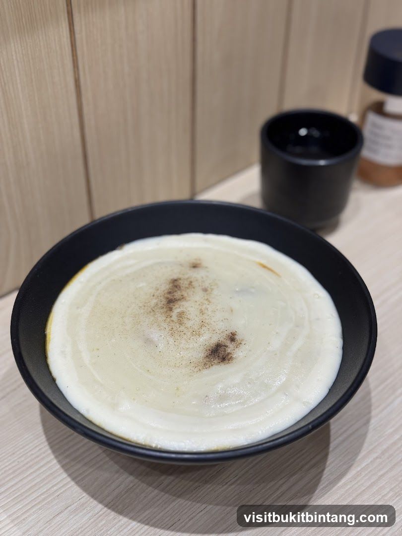 Creamy Soup with Pepper