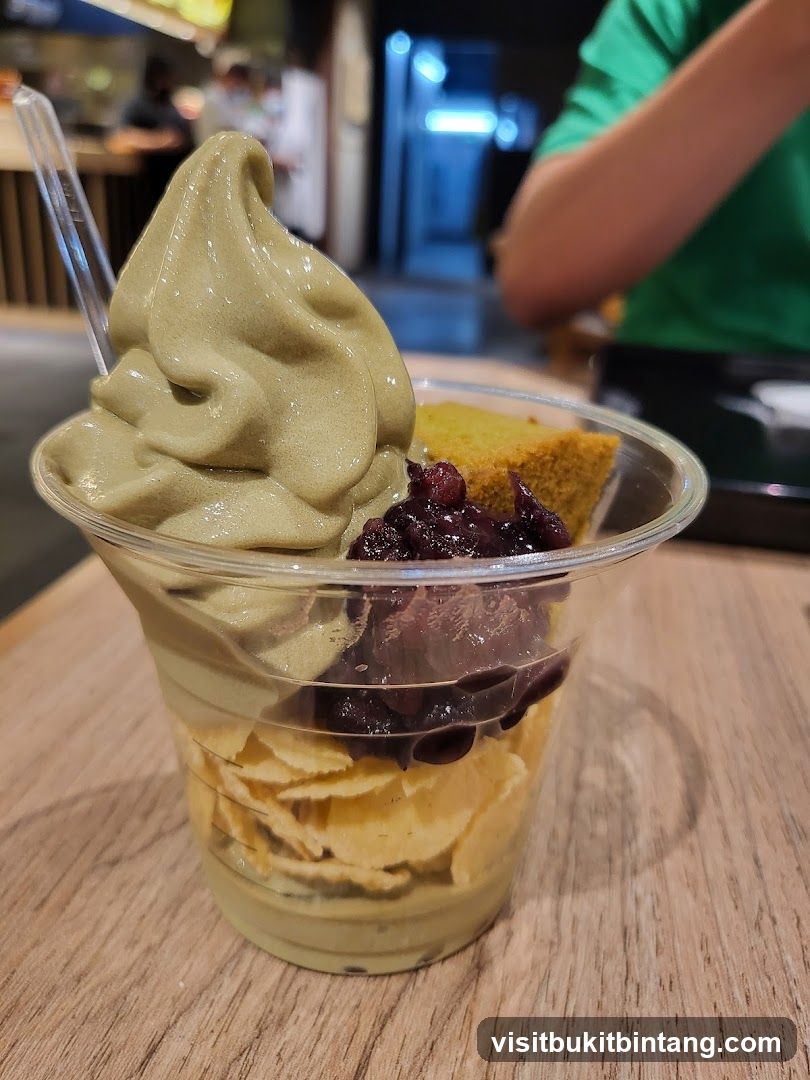 Matcha Soft Serve Parfait