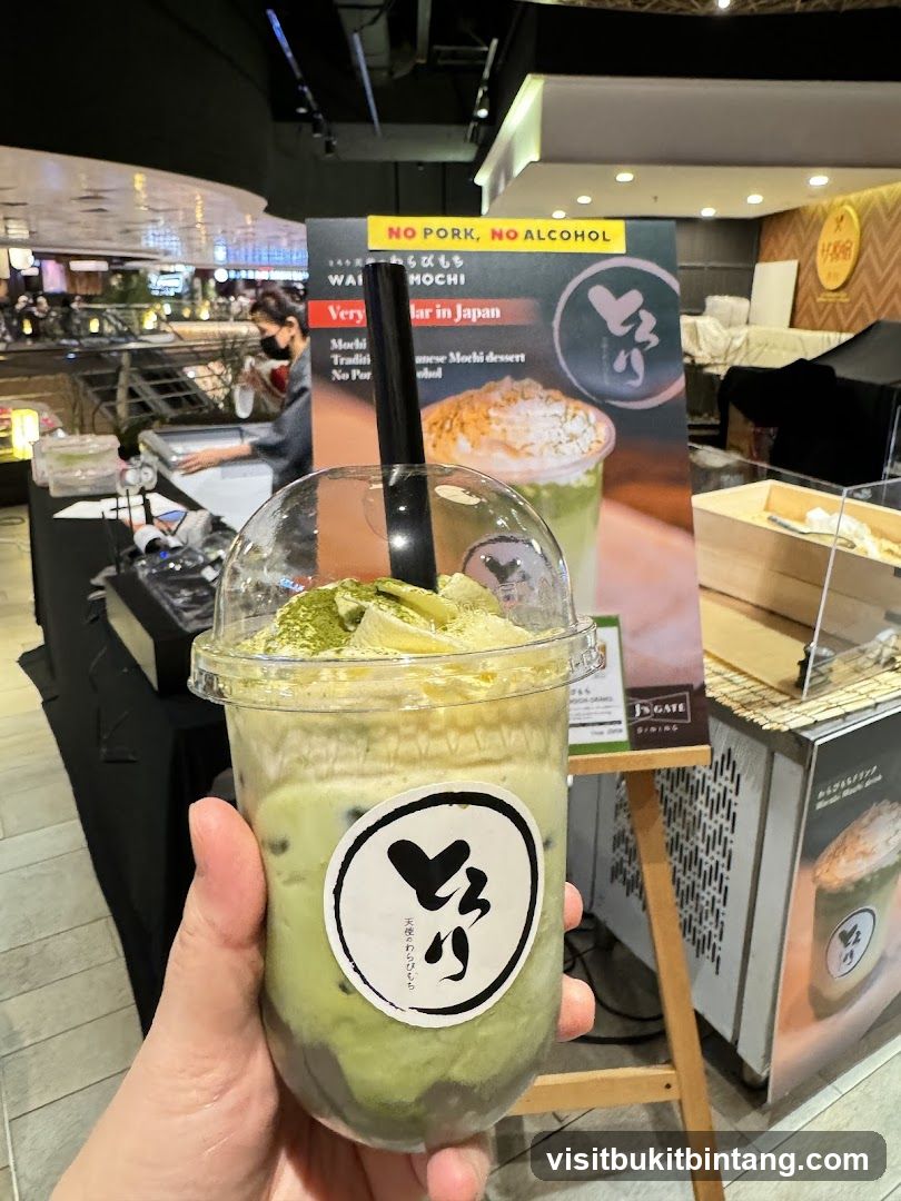 Matcha Mochi Drink