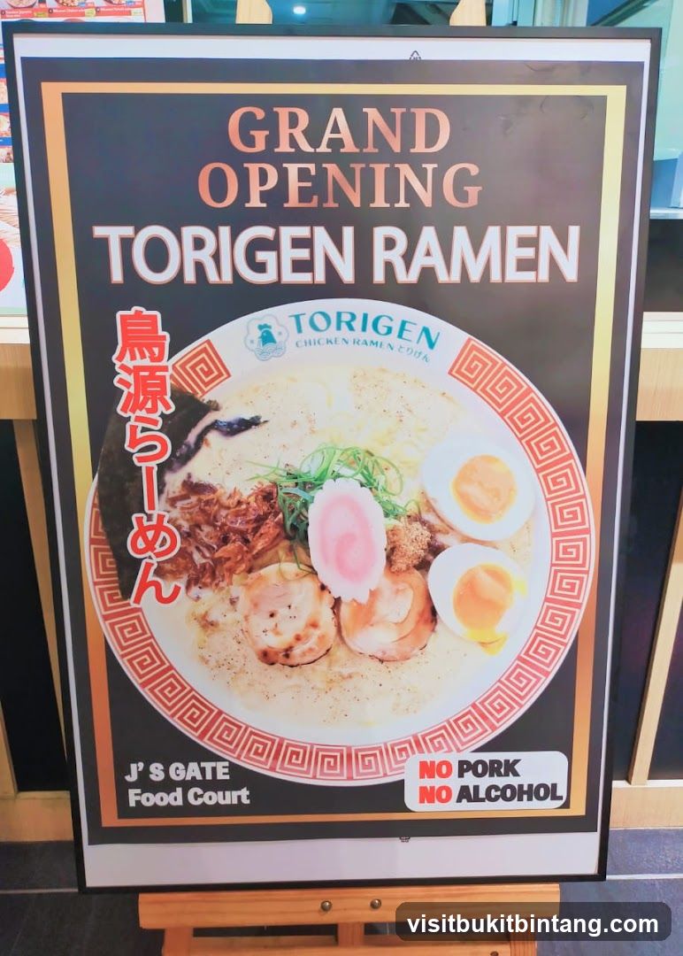 Grand Opening Torigen Ramen Poster