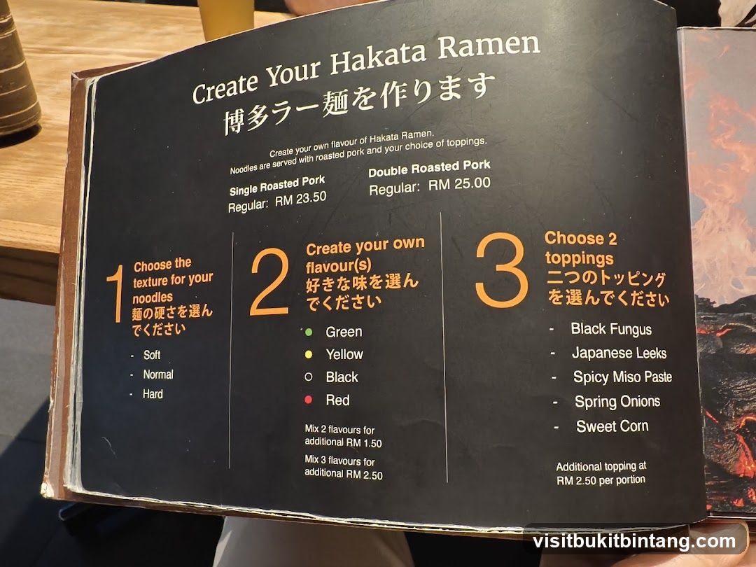 Create Your Hakata Ramen