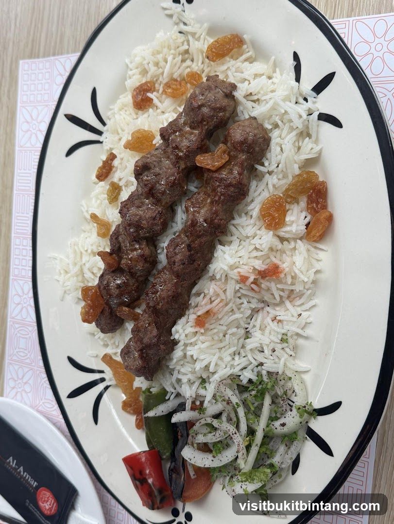 Kebab with Rice