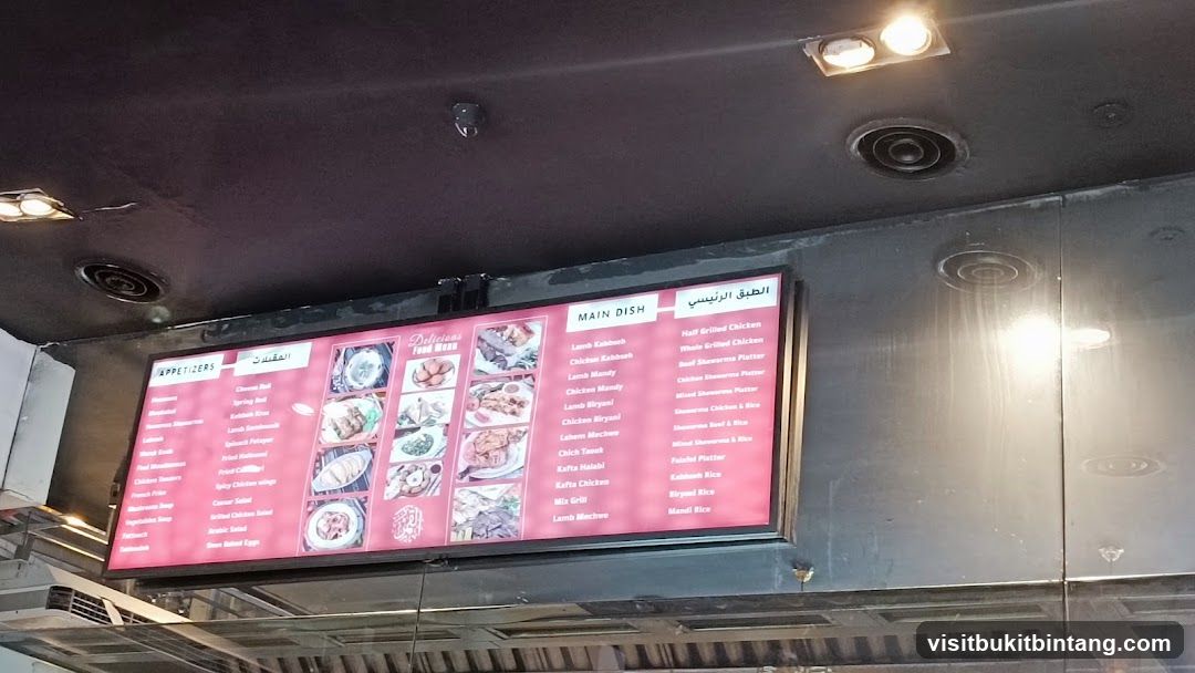 Delicious Food Menu