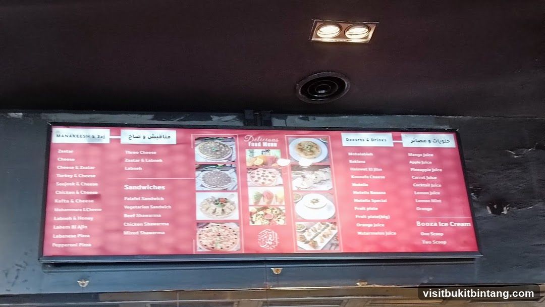 Delicious Food Menu