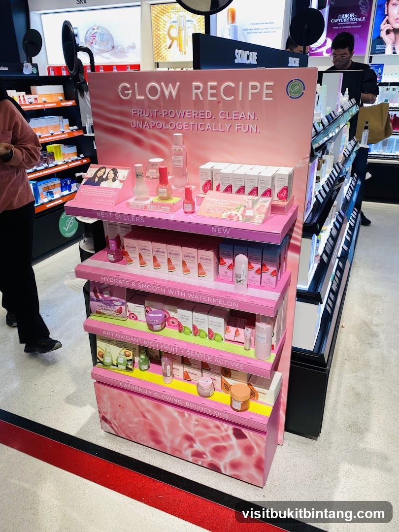 Glow Recipe Display