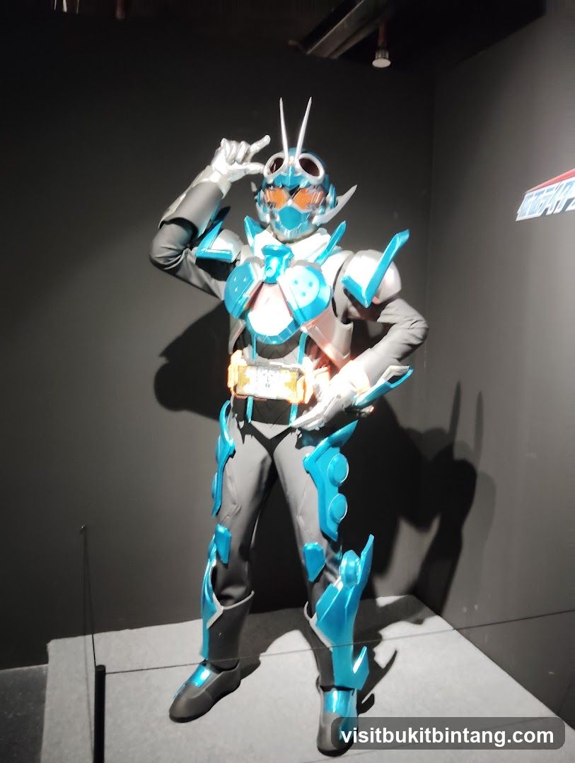 Kamen Rider Costume Display
