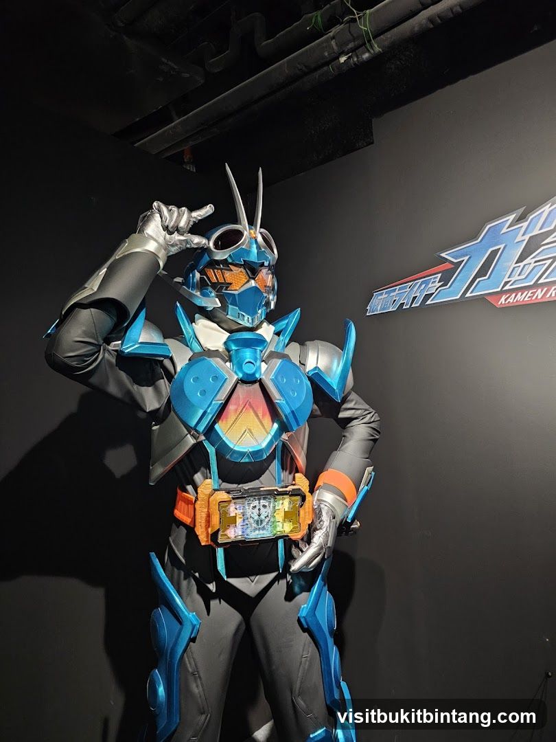 Kamen Rider Costume Display