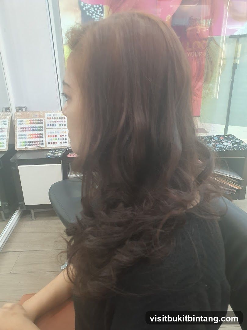 Woman in a salon