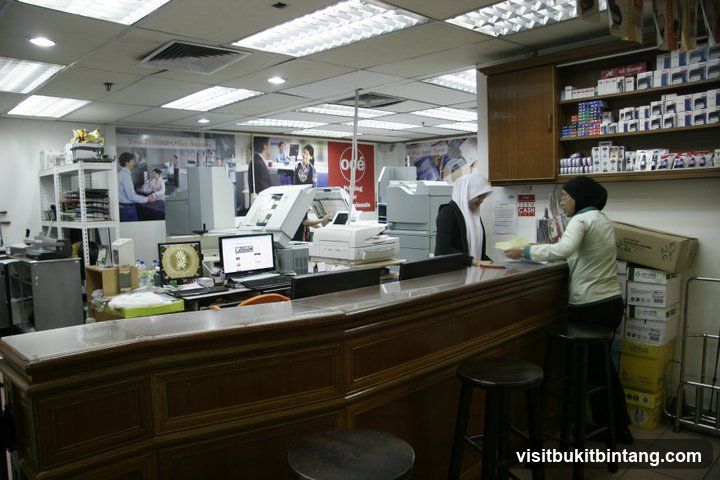 Office Supply Store Counter