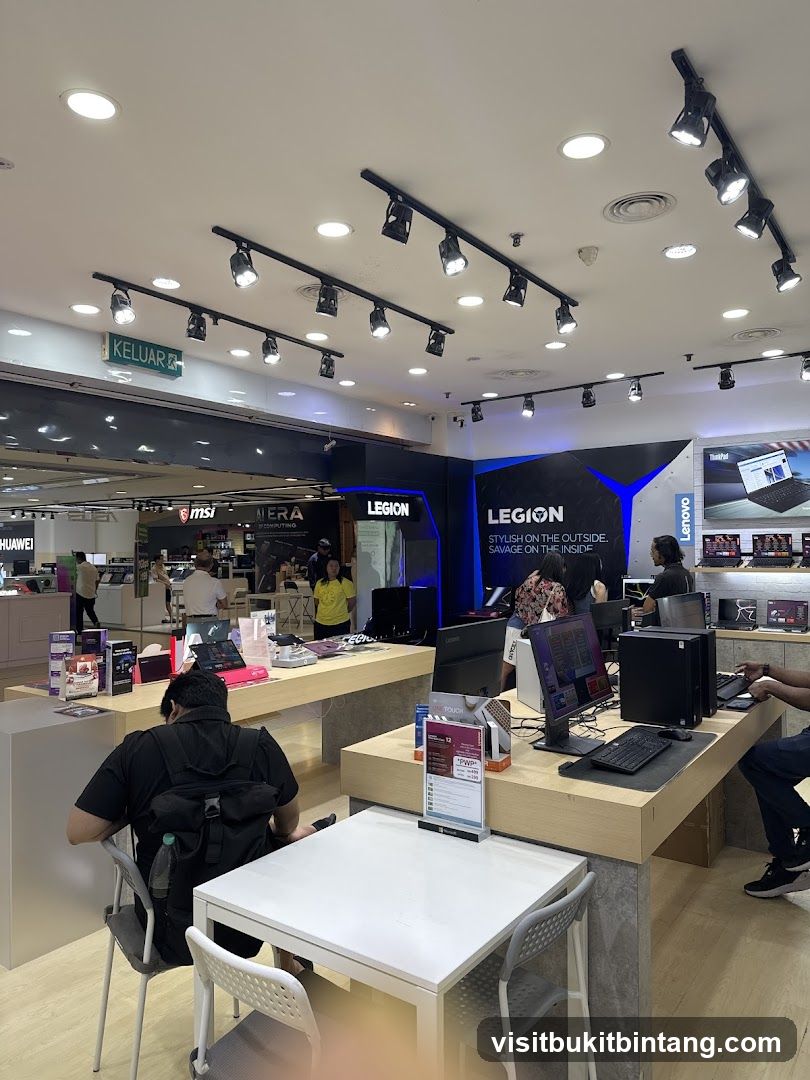 Computer Store Interior