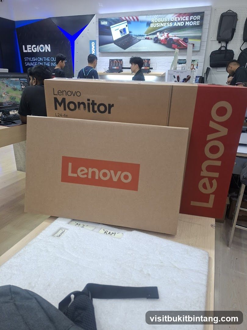 Lenovo Products Display
