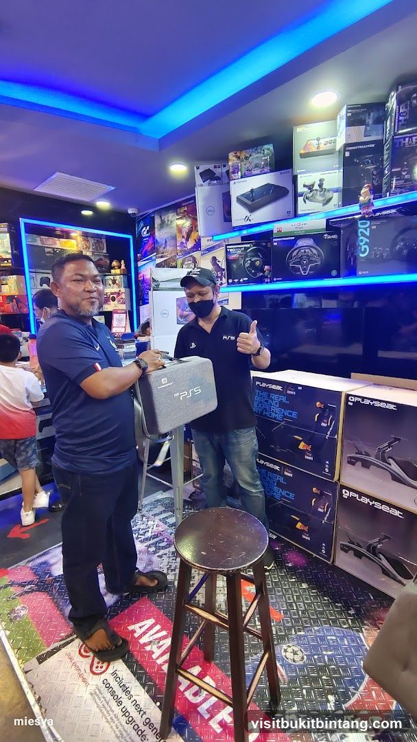 Gaming Store Interior