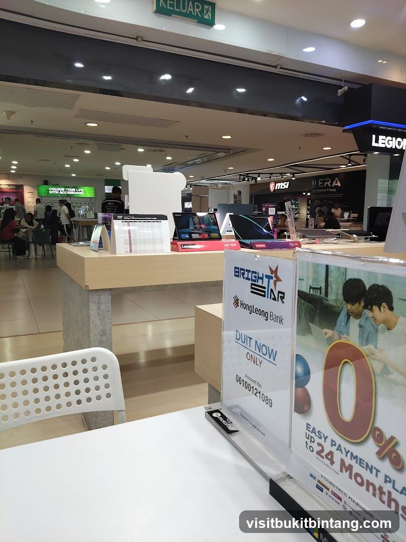 Electronics Store Display