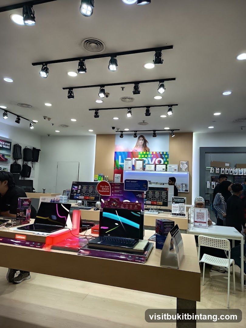 Electronics Store Display