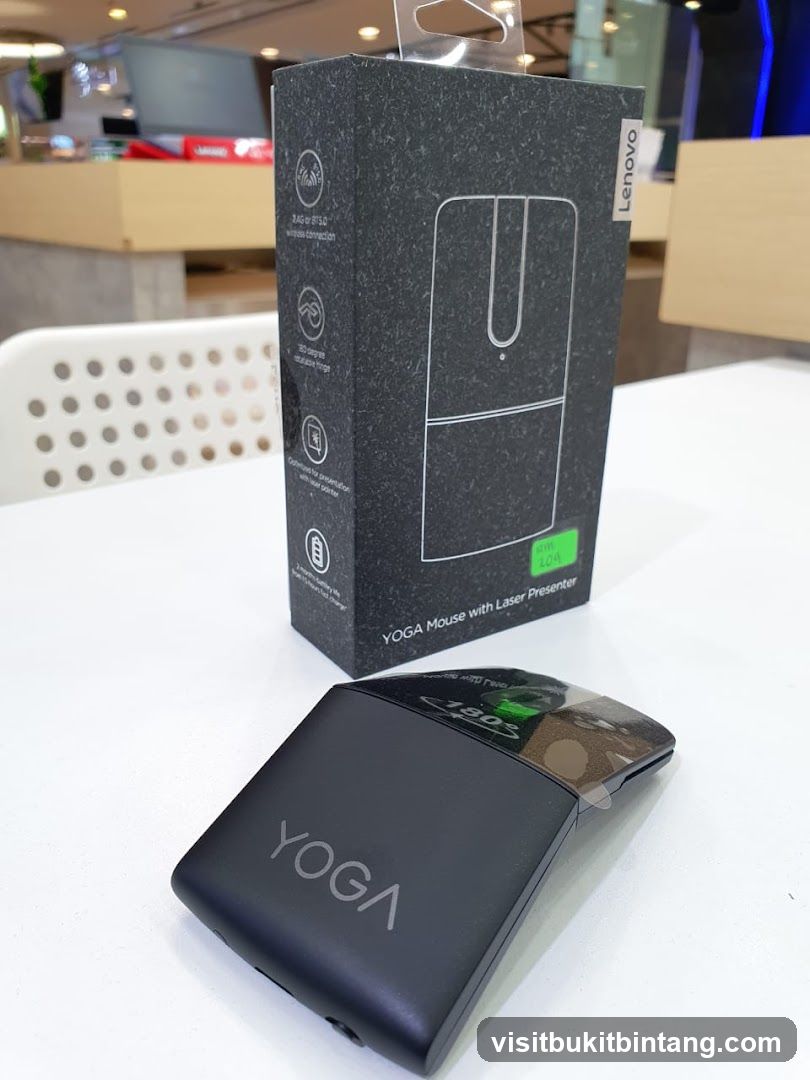 Lenovo YOGA Mouse with Laser Presenter