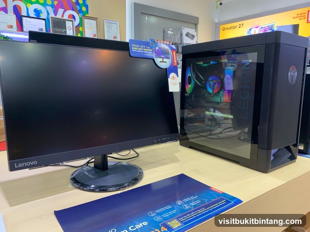 Lenovo Monitor and PC