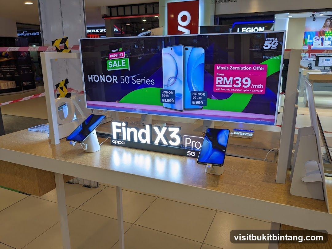 Electronics Store Display