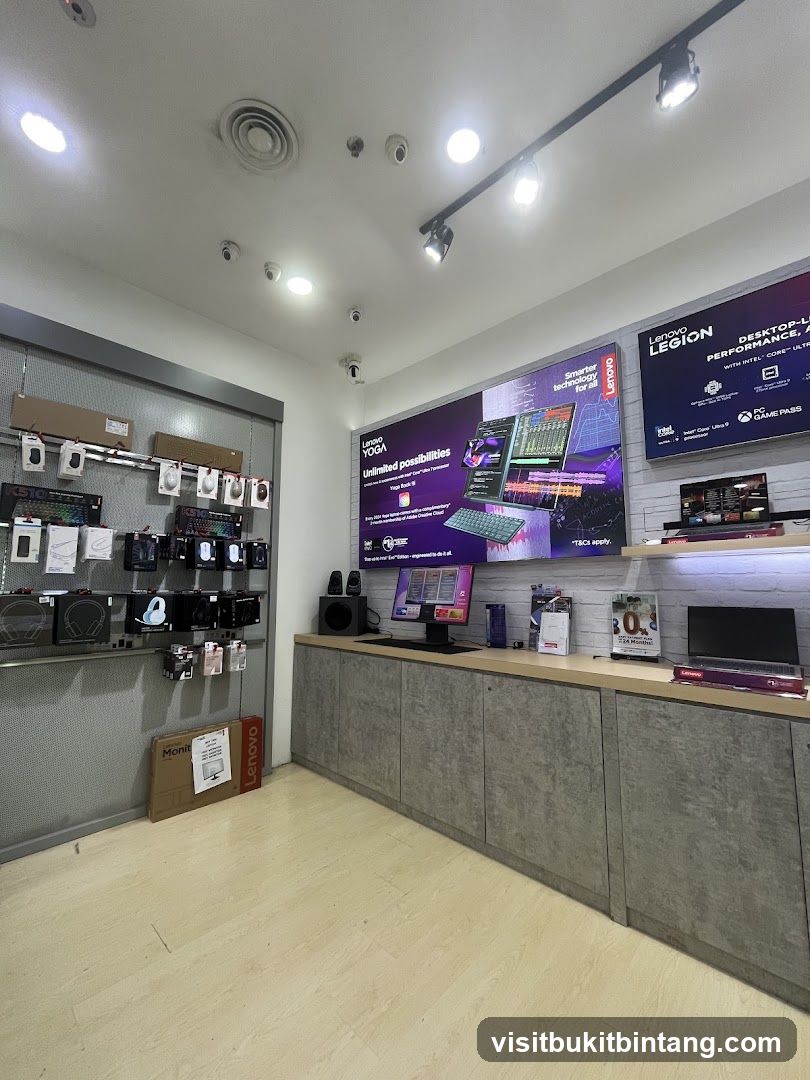 Lenovo Store Interior