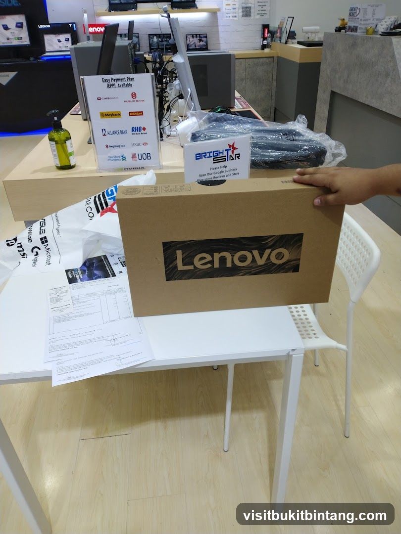 Lenovo Laptop Box