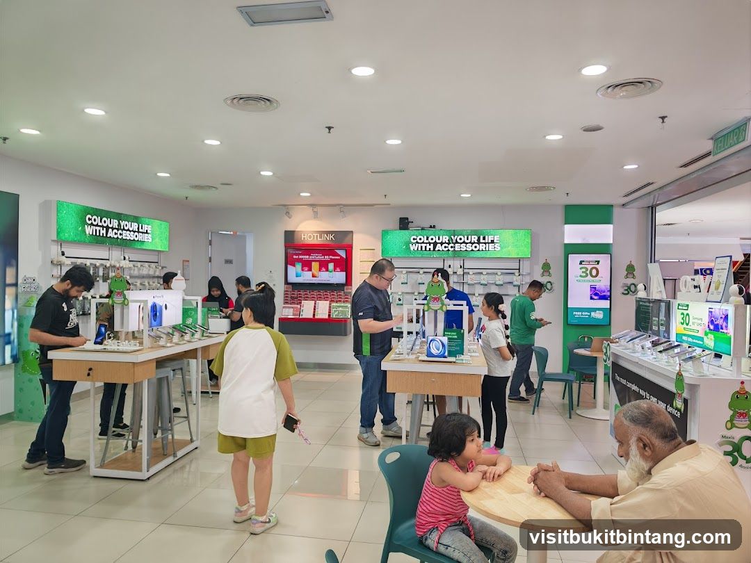 Electronics Store Interior