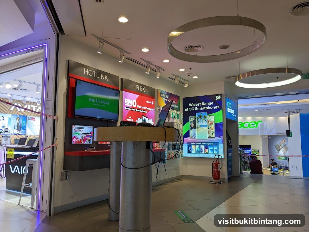 Electronics Store Interior