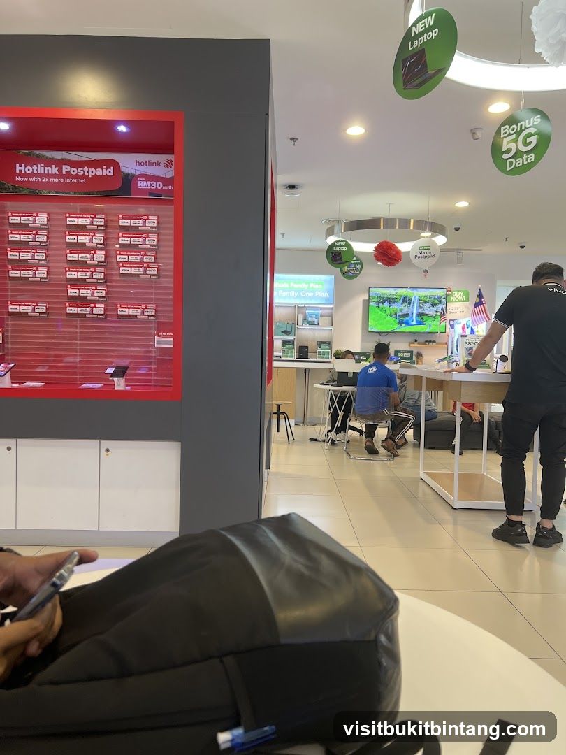 Telecommunications Store Interior