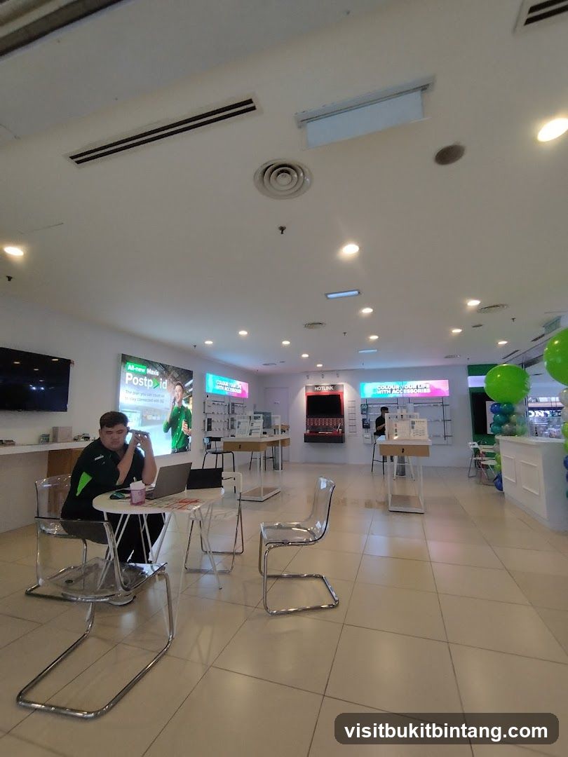 Telecommunications Store Interior