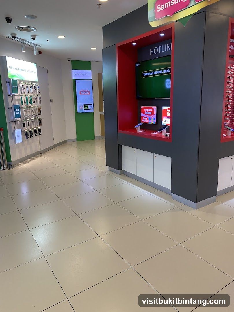 Electronics Store Display