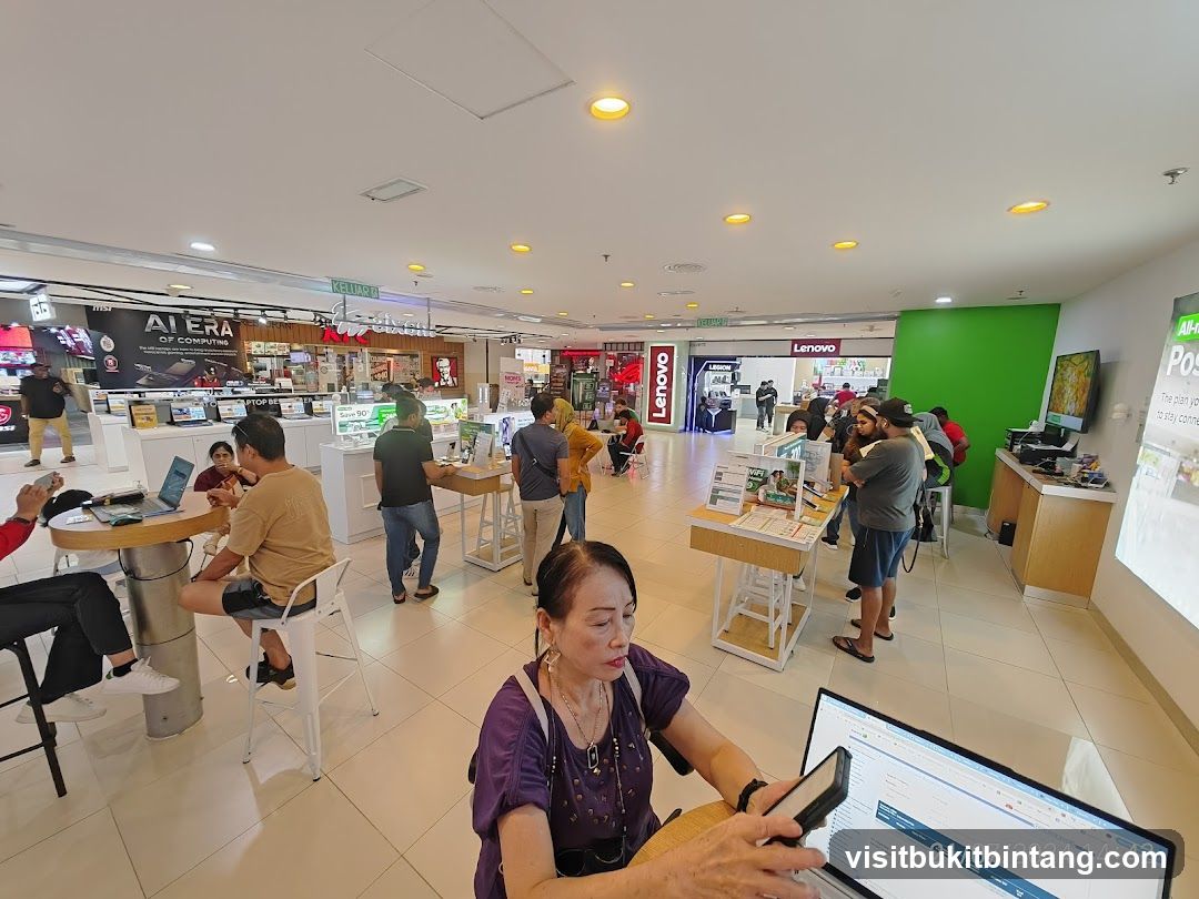 Electronics Store Interior