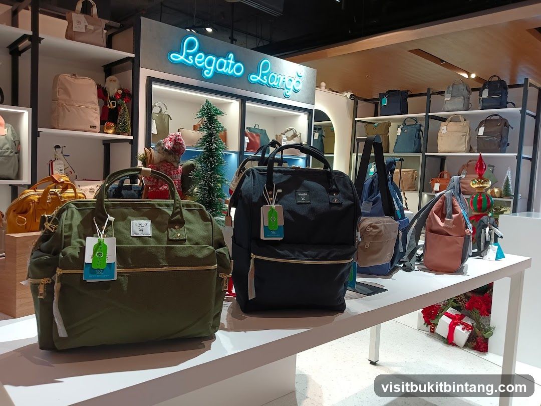 Bags on Display