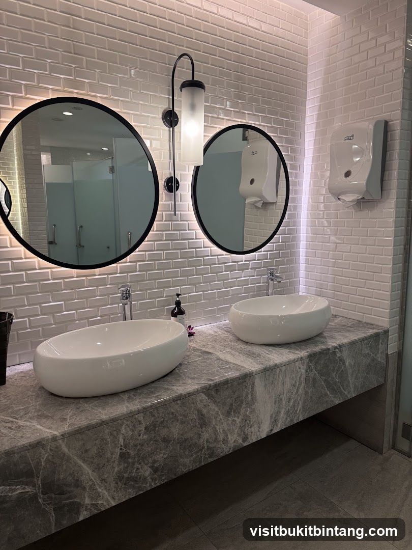Modern Restroom Vanity