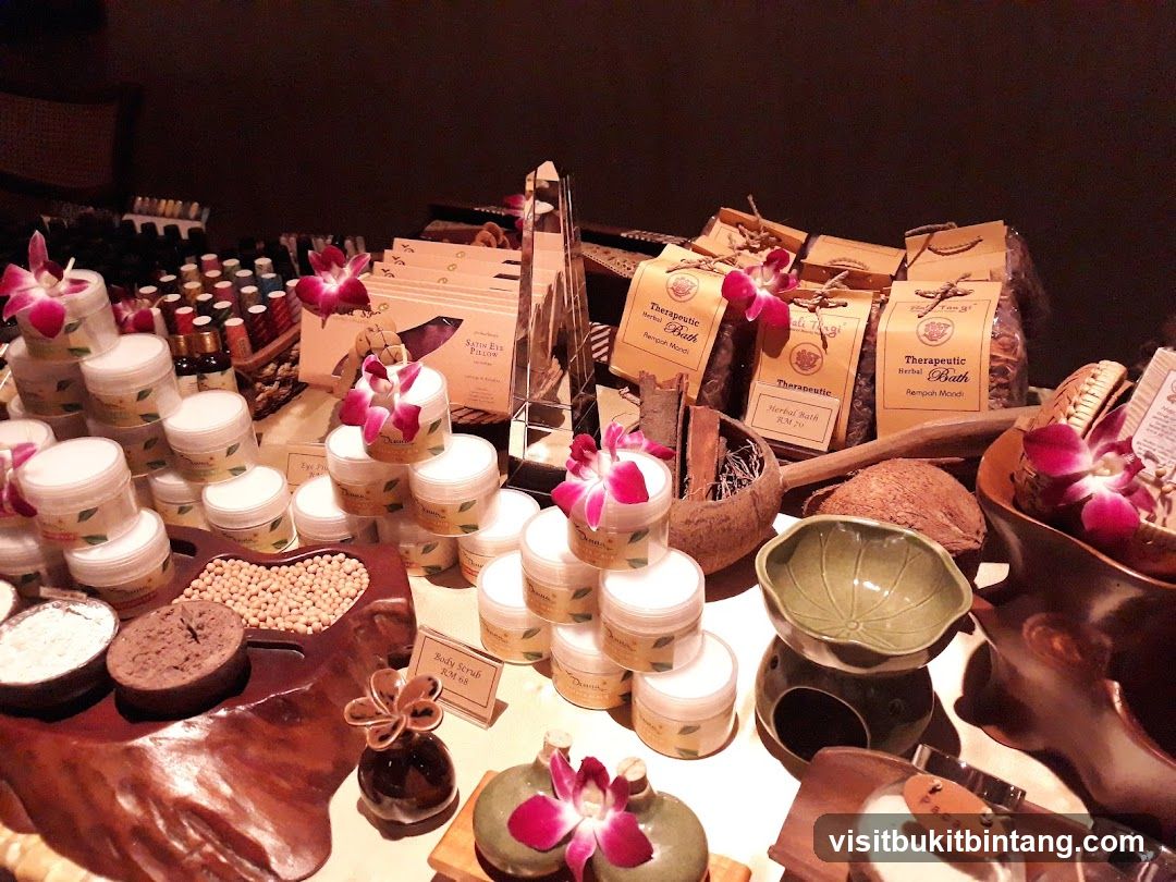 Spa Products Display