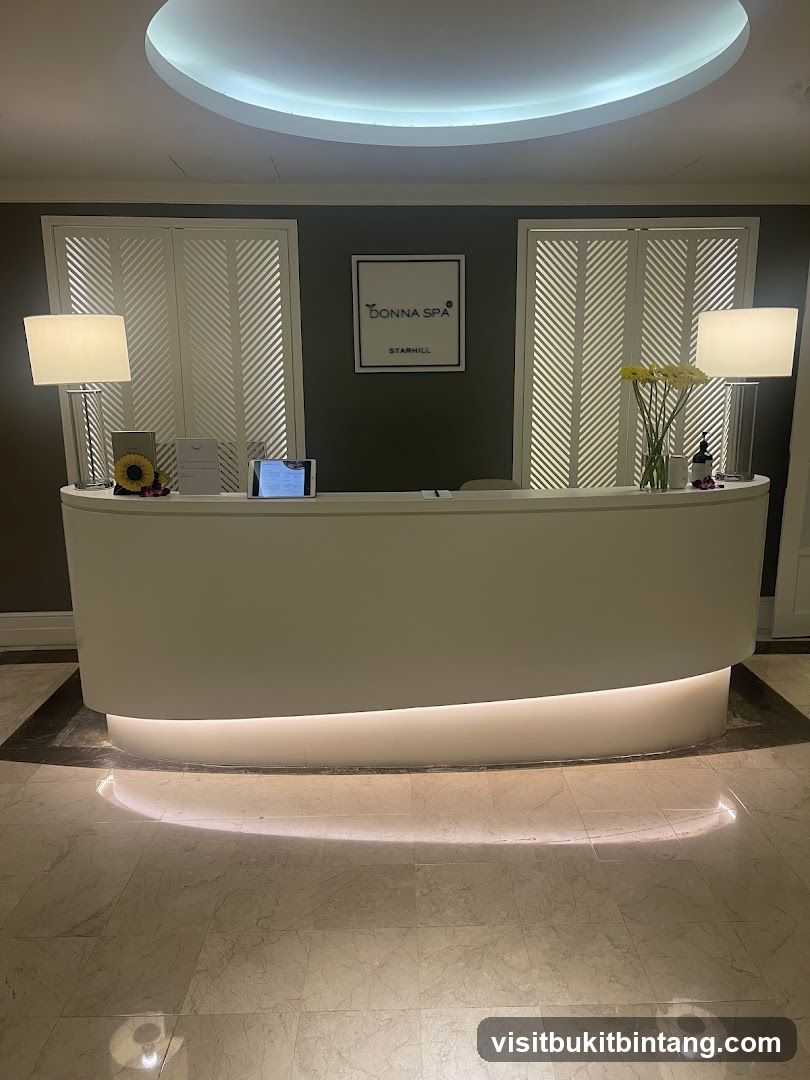 Spa Reception Desk