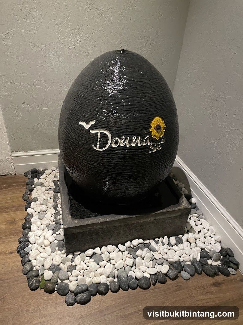 Decorative Egg Fountain