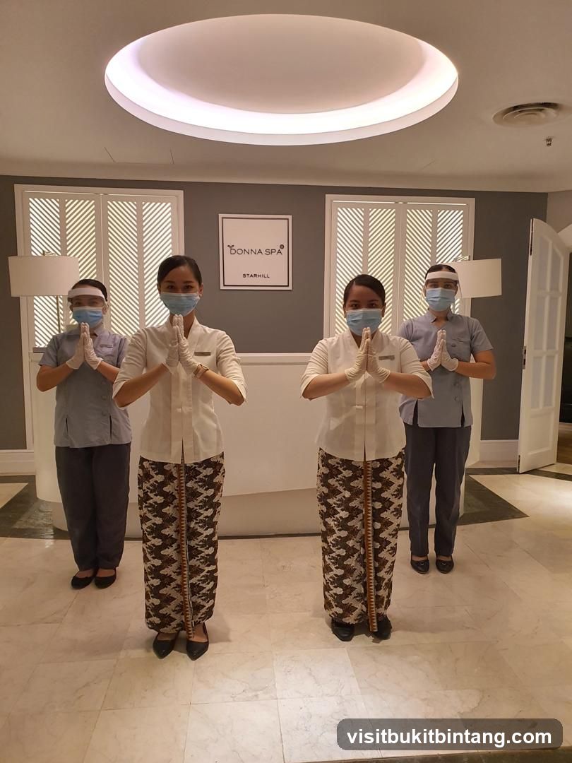 Spa Staff Greeting