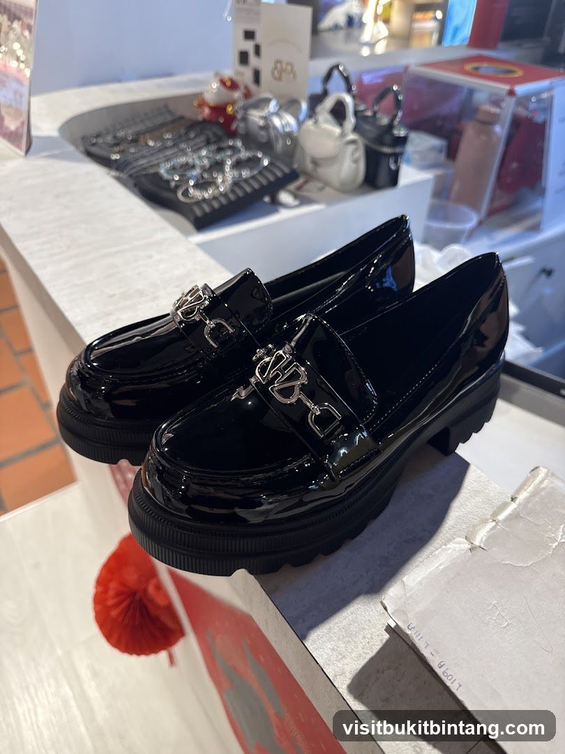 Black Patent Loafers