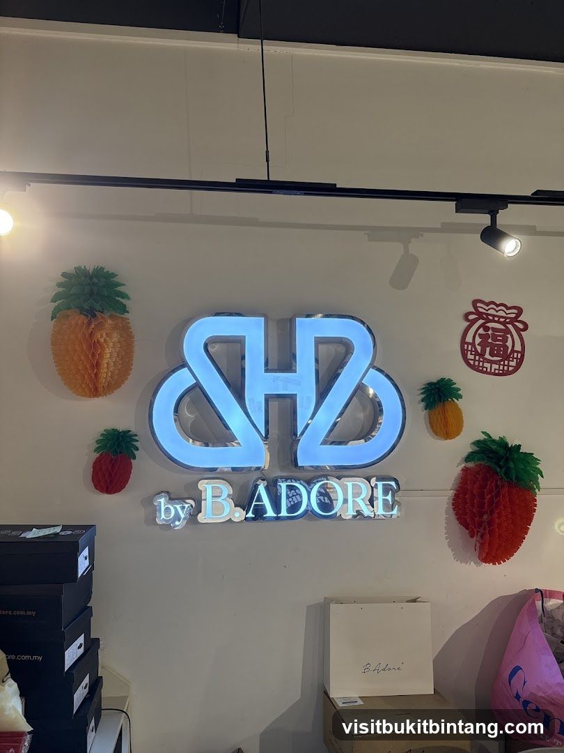 Store Interior with Logo and Decorations