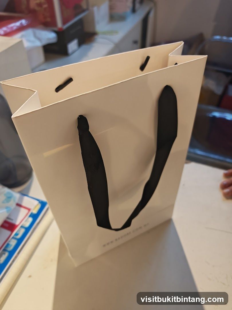 White Shopping Bag
