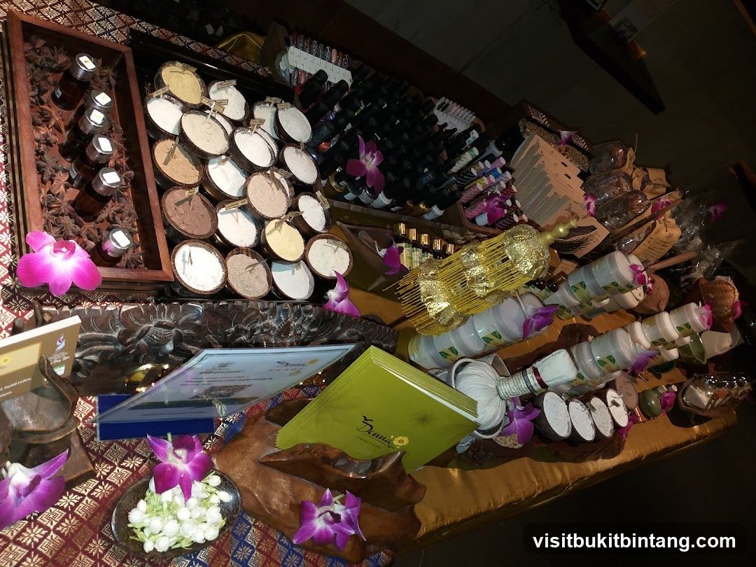 Spa Products Display