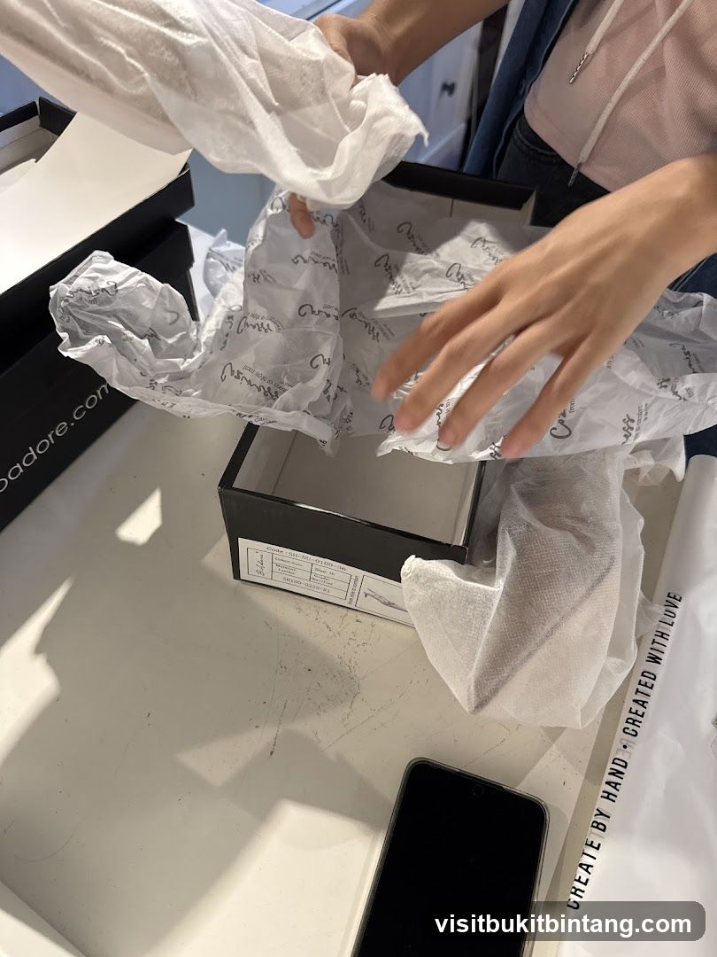 Unboxing Shoes
