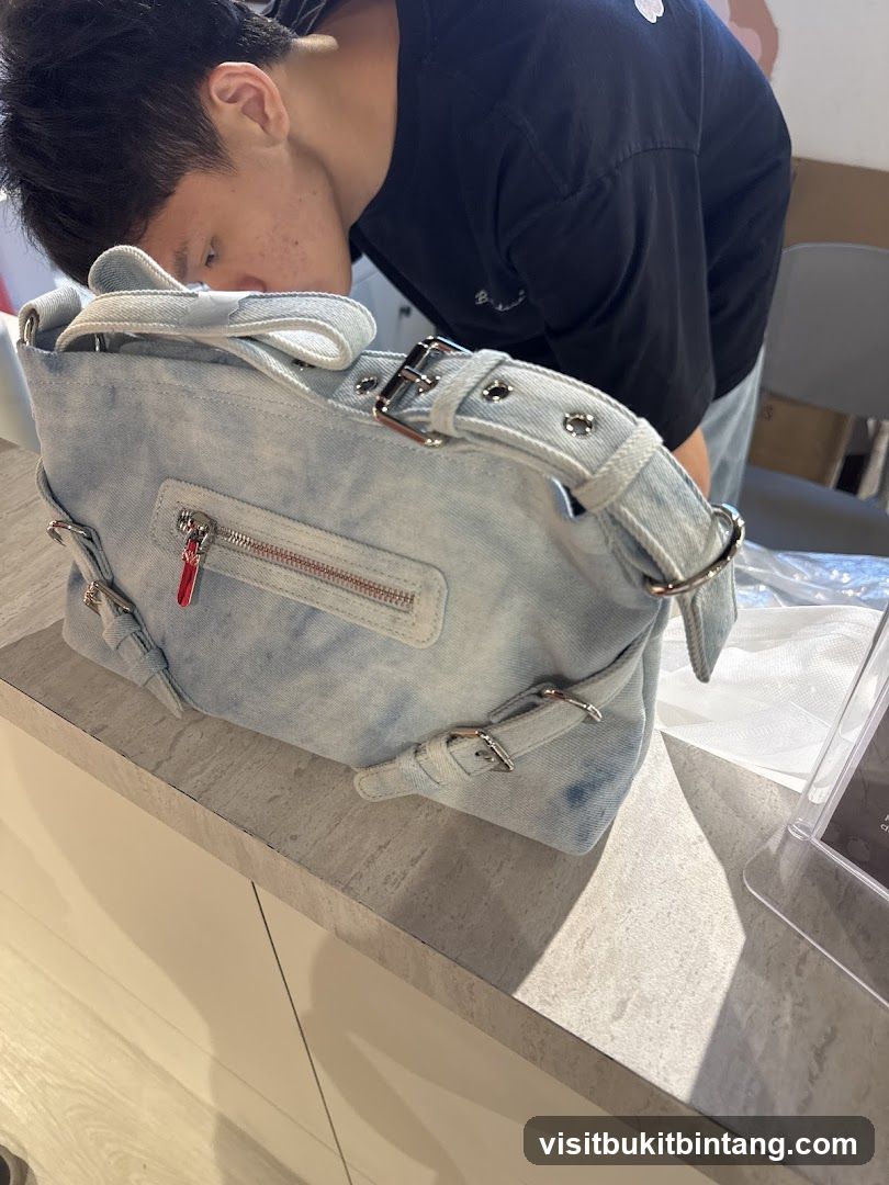 Denim Handbag