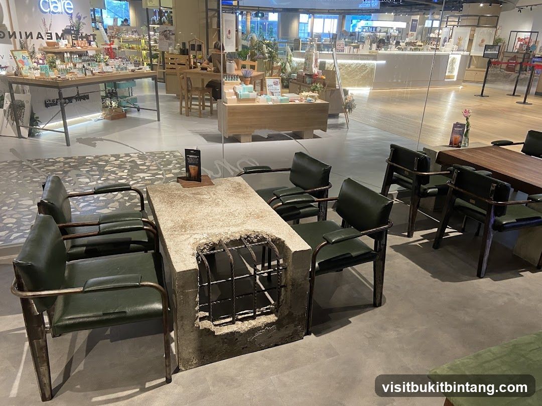 Cafe Seating Area