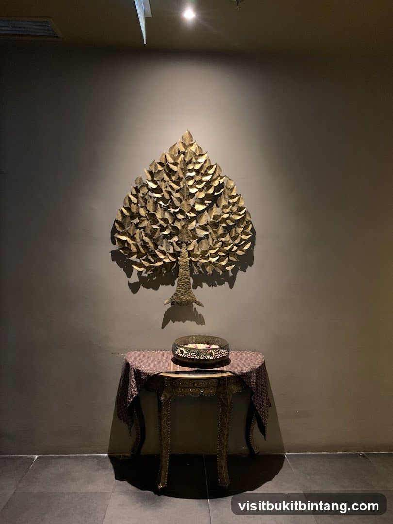 Decorative Tree Wall Art and Table
