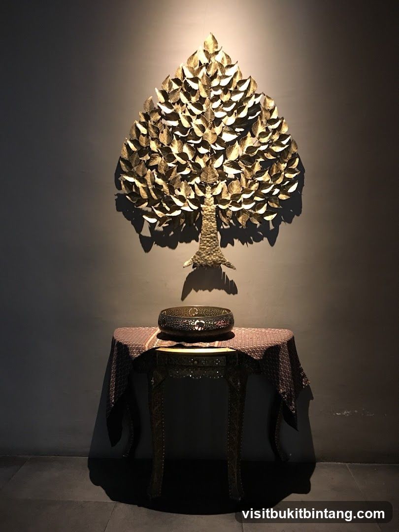Decorative Tree Wall Art and Table Display