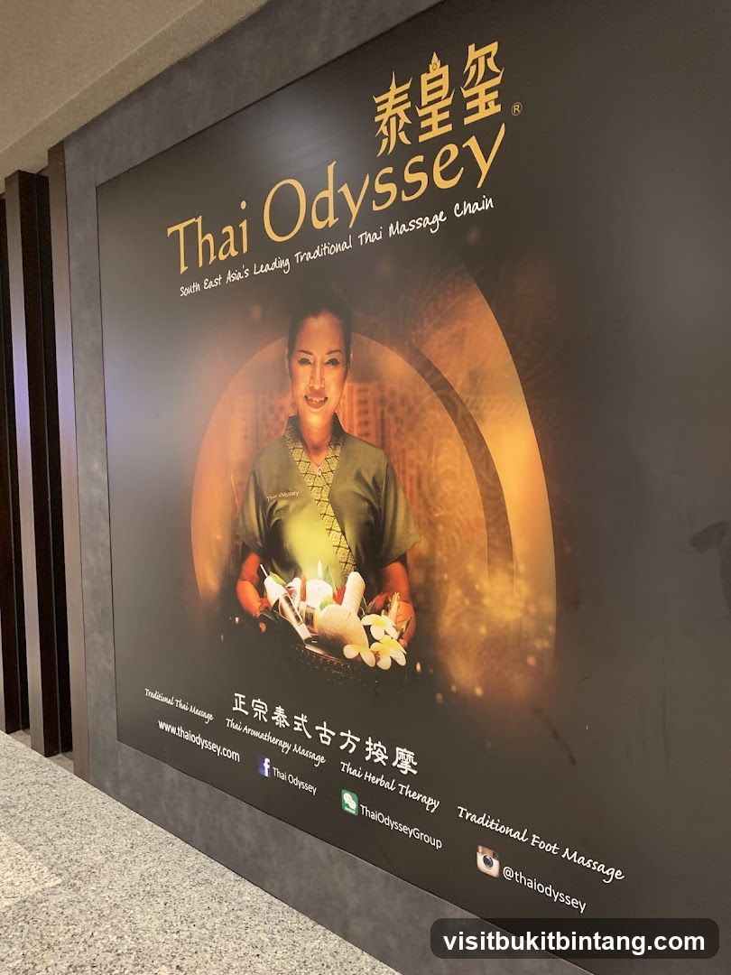 Thai Odyssey Massage Advertisement
