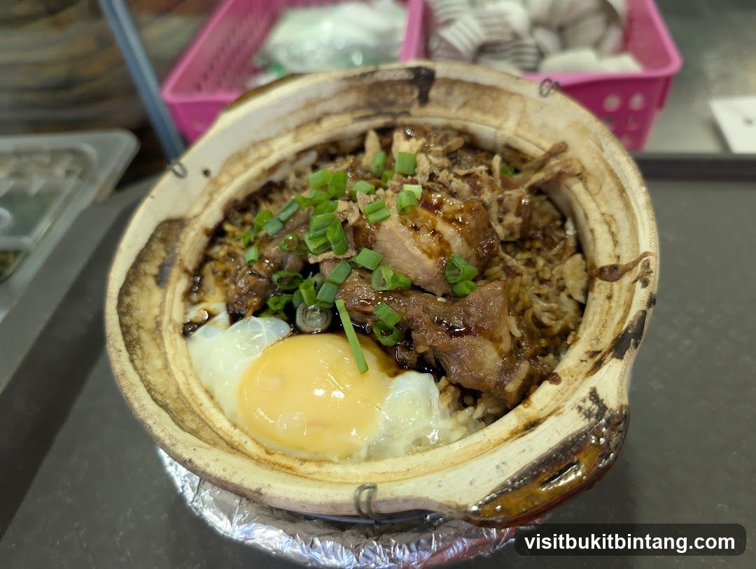 Claypot Rice with Egg