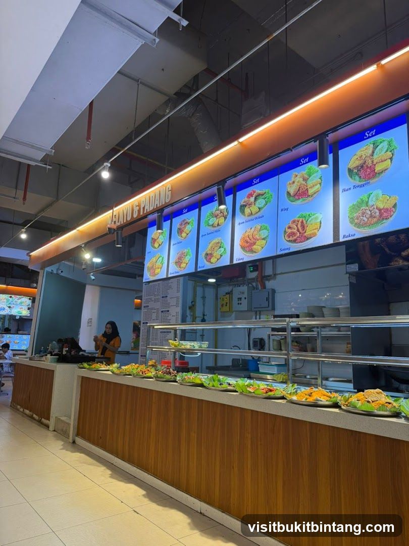 Food Stall Display