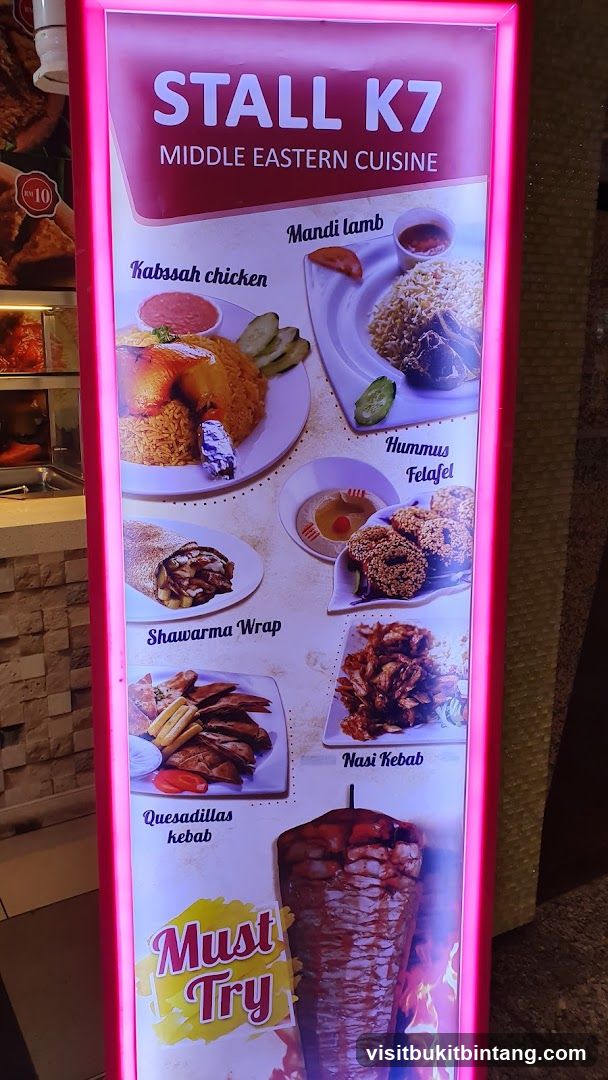 STALL K7 MIDDLE EASTERN CUISINE