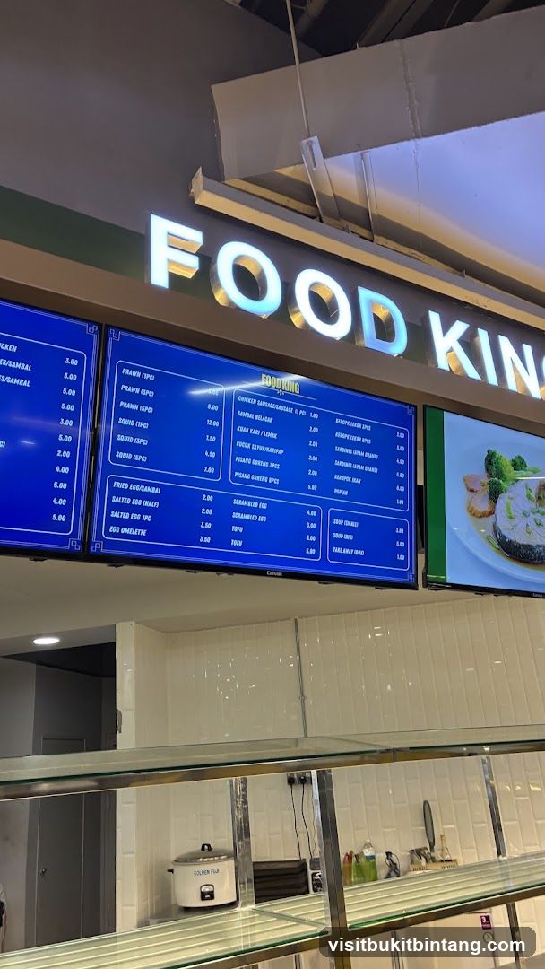 Food King Menu