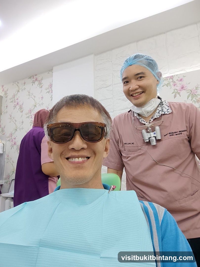 Dentist and Patient Selfie